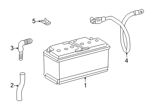 2003 Mercedes-Benz C320 Battery
