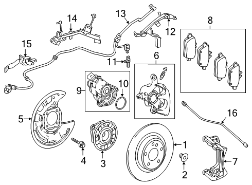 2021 Mercedes-Benz A220 Anti-Lock Brakes Diagram 2