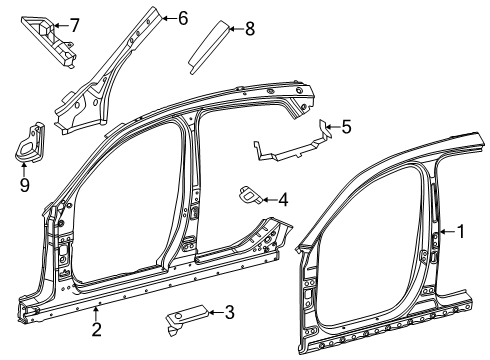 2025 Mercedes-Benz GLC63 AMG S E Performance Aperture Panel