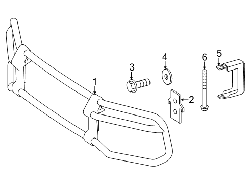 2025 Mercedes-Benz G63 AMG Front Brush Guard
