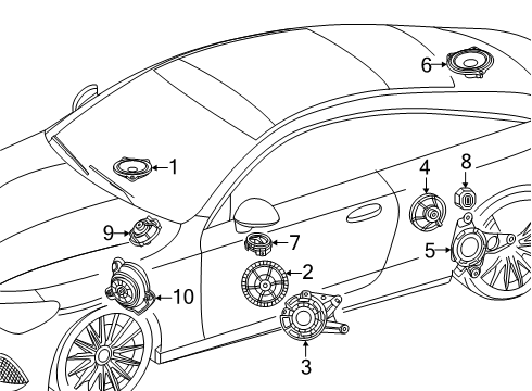 2024 Mercedes-Benz CLE53 AMG Sound System