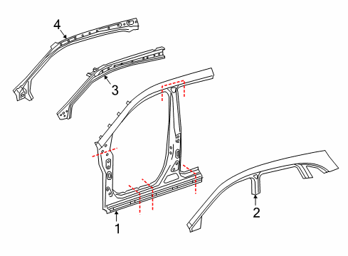 2016 Mercedes-Benz B250e Aperture Panel