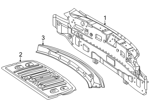 2025 Mercedes-Benz CLE450 Rear Body Diagram 2