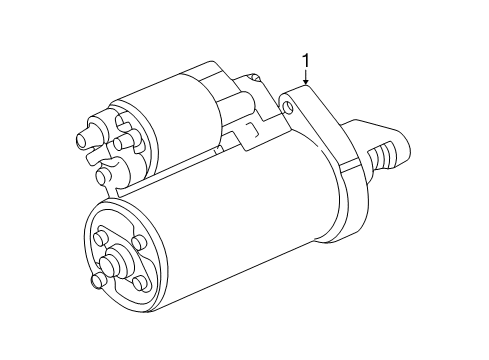 2003 Mercedes-Benz E500 Starter
