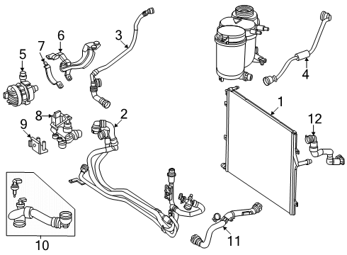 2024 Mercedes-Benz CLE450 Intercooler