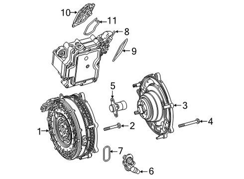 2020 Mercedes-Benz GLS450 Alternator