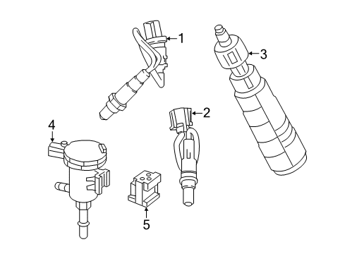 2018 Mercedes-Benz GLS450 Emission System Diagram