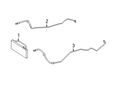 2011 Mercedes-Benz CL600 Trans Oil Cooler