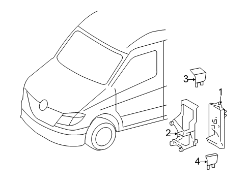 2013 Mercedes-Benz Sprinter 3500 Fuse & Relay Diagram 2