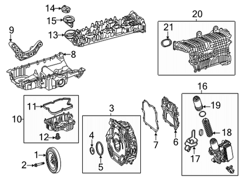 2024 Mercedes-Benz S500 Engine Parts
