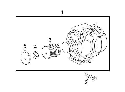 2014 Mercedes-Benz E350 Alternator Diagram 2