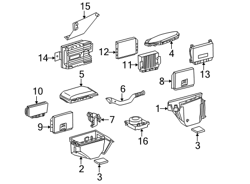 2000 Mercedes-Benz CL500 Cruise Control System Diagram