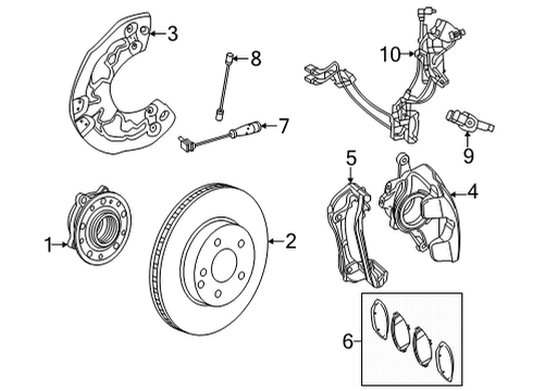 2023 Mercedes-Benz C300 Anti-Lock Brakes Diagram 2