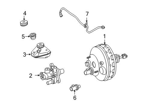 2009 Mercedes-Benz CL550 Switches Diagram 2