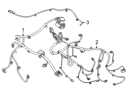 2024 Mercedes-Benz eSprinter Wiring Harness