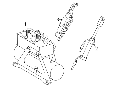 2000 Mercedes-Benz CLK430 Convertible Top Diagram