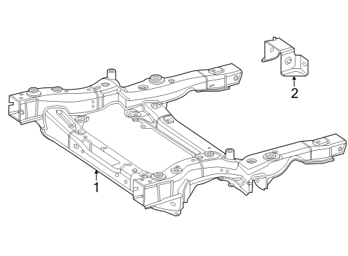 2024 Mercedes-Benz EQE 350+ SUV Front Suspension