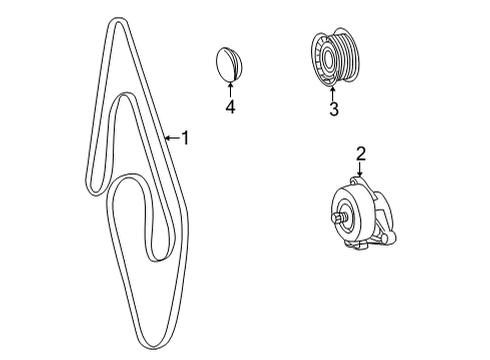 2006 Mercedes-Benz G500 Belts & Pulleys