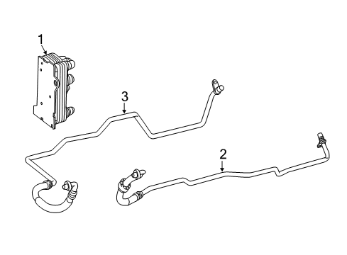 2023 Mercedes-Benz C300 Trans Oil Cooler
