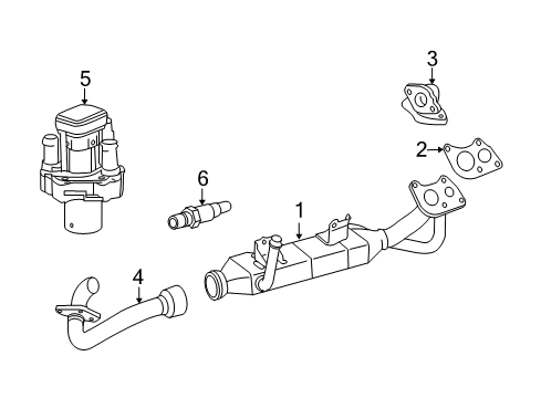 2007 Mercedes-Benz E320 EGR System Diagram