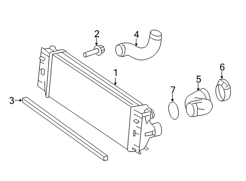 2013 Mercedes-Benz Sprinter 3500 Intercooler Diagram