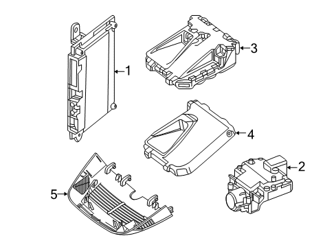 2014 Mercedes-Benz GL550 Electrical Components Diagram 4