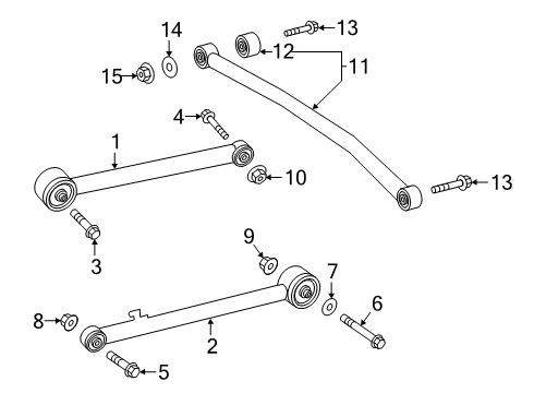 2025 Mercedes-Benz G63 AMG Rear Suspension Components