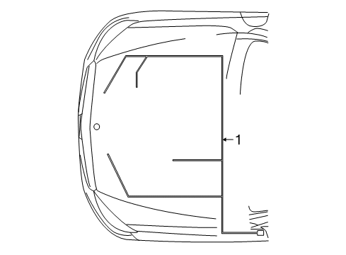 2021 Mercedes-Benz E450 Wiring Harness