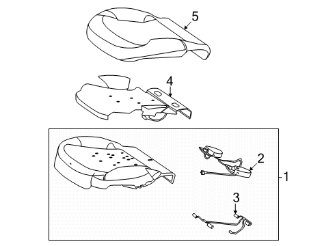 2025 Mercedes-Benz EQS 450 SEAT HEATING Diagram for 297-906-49-04