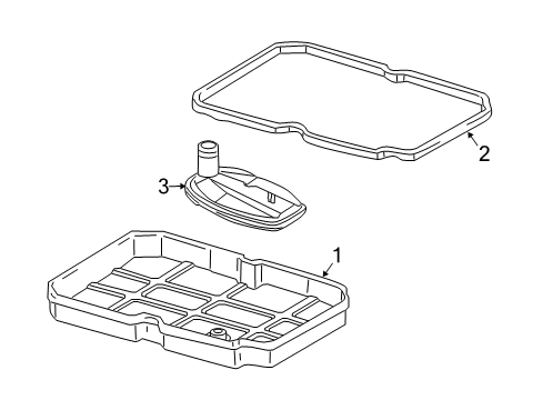 2016 Mercedes-Benz E400 Transmission Components - Maintenance Diagram 2
