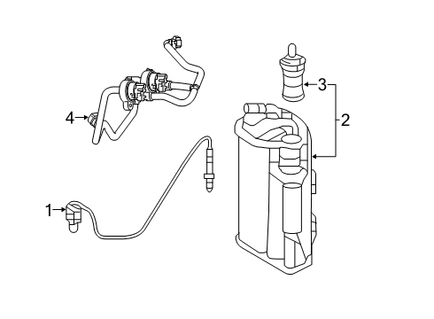 2018 Mercedes-Benz GLC63 AMG Emission Components
