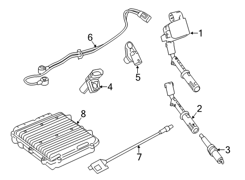 2016 Mercedes-Benz E400 Ignition System Diagram 2