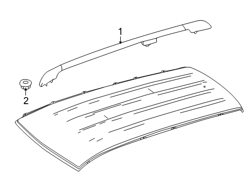 2013 Mercedes-Benz GLK350 Luggage Carrier