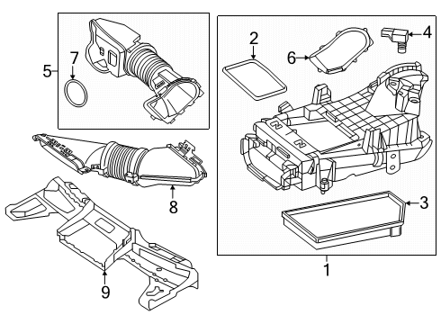 2024 Mercedes-Benz GLC300 Powertrain Control Diagram