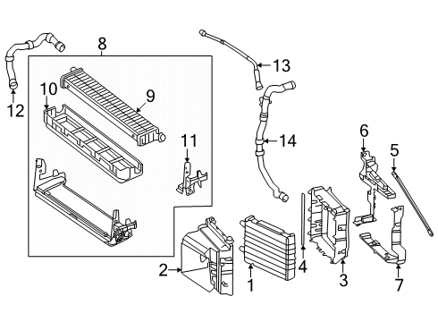 2024 Mercedes-Benz AMG GT 63 HOSE LINE Diagram for 192-501-11-00