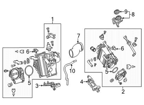 2024 Mercedes-Benz AMG GT 63 Throttle Body