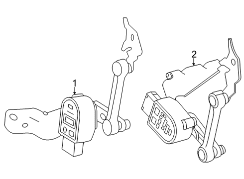 2020 Mercedes-Benz AMG GT C Electrical Components Diagram 2
