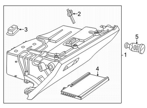 2024 Mercedes-Benz C63 AMG S E Performance Glove Box