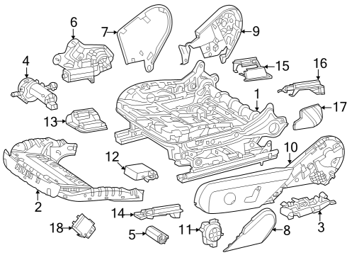 2024 Mercedes-Benz GLC43 AMG Tracks & Components