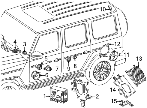 2025 Mercedes-Benz G580 Sound System
