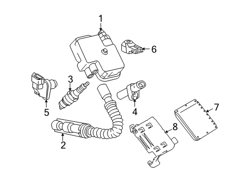 2007 Mercedes-Benz R500 Ignition System