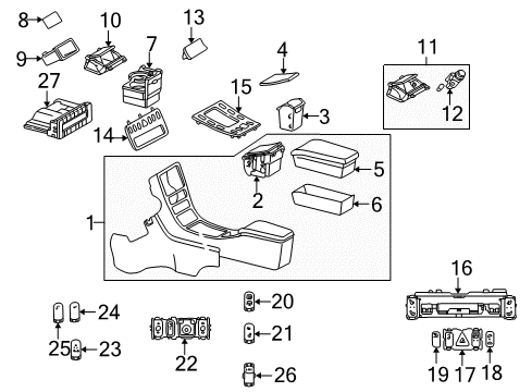 1998 Mercedes-Benz CLK320 Headlamp Washers/Wipers Diagram
