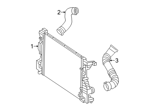 2021 Mercedes-Benz A220 Intercooler Diagram