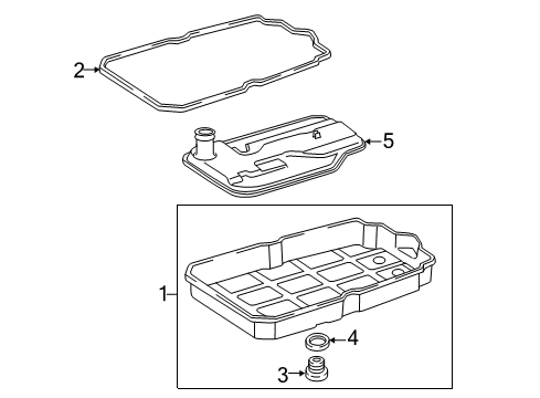 2018 Mercedes-Benz S560 Transmission Components - Maintenance Diagram 2