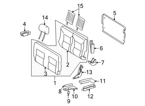 2005 Mercedes-Benz G55 AMG Heated Seats Diagram 2