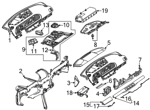 2025 Mercedes-Benz GLS450 Instrument Panel