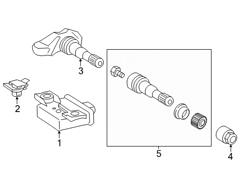 2024 Mercedes-Benz eSprinter Tire Pressure Monitoring