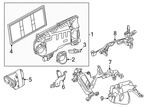 2016 Mercedes-Benz SLK350 Powertrain Control Diagram