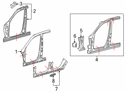 2019 Mercedes-Benz GLE43 AMG Rocker Panel