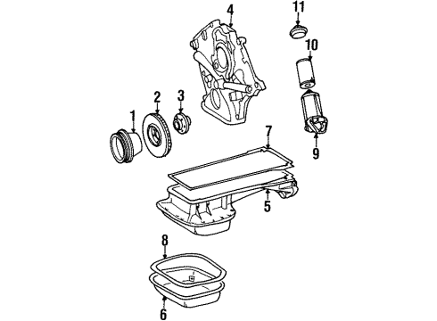 1995 Mercedes-Benz E420 Engine Parts